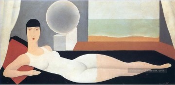 Rene Magritte Painting - bather 1925 Rene Magritte